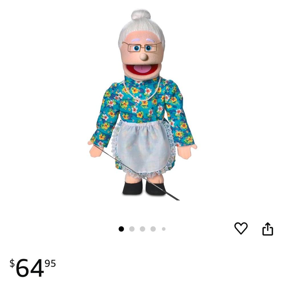 SILLY PUPPETS 25” GRANNY